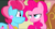 Size: 1360x730 | Tagged: safe, screencap, character:cup cake, character:pinkie pie, species:pony, episode:baby cakes, g4, my little pony: friendship is magic, lidded eyes, serious, serious business, serious face, sugarcube corner