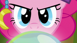 Size: 1920x1090 | Tagged: safe, screencap, character:pinkie pie, species:pony, episode:it's about time, g4, my little pony: friendship is magic, crystal ball, madame pinkie, solo, wallpaper