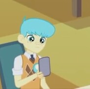 Size: 184x182 | Tagged: safe, screencap, character:bright idea, episode:photo finished, equestria girls:friendship games, g4, my little pony:equestria girls, background human, bright idea, clothing, iphone, necktie, short, solo