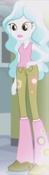 Size: 175x617 | Tagged: safe, screencap, character:paisley, episode:my past is not today, equestria girls:rainbow rocks, g4, my little pony:equestria girls, boots, cropped, flower, hand on hip, high heel boots, lockers, solo