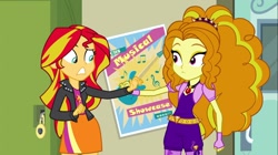 Size: 1100x618 | Tagged: safe, screencap, character:adagio dazzle, character:sunset shimmer, equestria girls:rainbow rocks, g4, my little pony:equestria girls