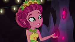Size: 1100x618 | Tagged: safe, screencap, character:gloriosa daisy, equestria girls:legend of everfree, g4, my little pony:equestria girls, crystal gala, solo
