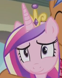 Size: 396x497 | Tagged: safe, screencap, character:princess cadance, species:pony, episode:a flurry of emotions, g4, my little pony: friendship is magic, cropped, smiling