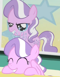 Size: 650x824 | Tagged: safe, screencap, character:diamond tiara, species:earth pony, species:pony, episode:ponyville confidential, g4, my little pony: friendship is magic, cute, diamondbetes, female, filly, solo
