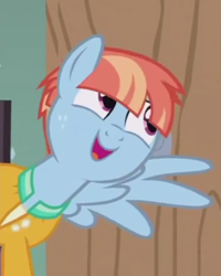 Size: 305x381 | Tagged: safe, screencap, character:windy whistles, species:pony, episode:parental glideance, g4, my little pony: friendship is magic, cute, solo, windybetes