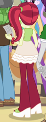 Size: 175x467 | Tagged: safe, screencap, character:princess celestia, character:principal celestia, equestria girls:equestria girls, g4, my little pony:equestria girls, background human, cropped, rose heart