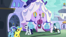 Size: 1920x1090 | Tagged: safe, screencap, character:fancypants, character:fleur-de-lis, character:lemon hearts, character:minuette, character:moonlight raven, species:pony, species:unicorn, episode:forever filly, g4, my little pony: friendship is magic, canterlot carousel, female, mare