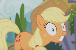 Size: 964x638 | Tagged: safe, screencap, character:applejack, species:pony, episode:honest apple, g4, my little pony: friendship is magic, solo