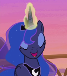 Size: 427x485 | Tagged: safe, screencap, character:princess luna, species:pony, episode:a royal problem, g4, my little pony: friendship is magic, cropped, magic, solo