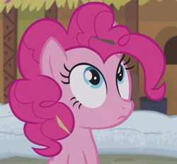 Size: 512x475 | Tagged: safe, screencap, character:pinkie pie, species:pony, episode:not asking for trouble, g4, my little pony: friendship is magic, cropped, solo