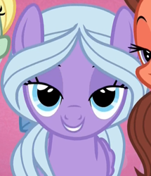 Size: 754x877 | Tagged: safe, screencap, character:fond feather, species:pony, episode:hard to say anything, g4, my little pony: friendship is magic, bedroom eyes, cropped, lidded eyes, looking at you, solo focus