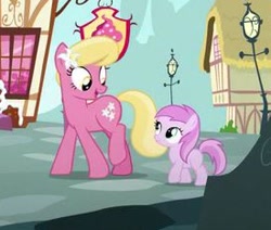 Size: 275x233 | Tagged: safe, screencap, character:lily, character:lily valley, character:piña colada, species:pony, episode:not asking for trouble, g4, my little pony: friendship is magic, cropped, piña cutelada