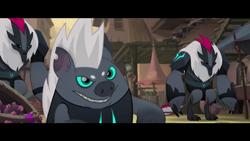 Size: 1280x720 | Tagged: safe, official, screencap, character:grubber, species:pony, my little pony: the movie (2017), male, storm guard, tempest shadow's bodyguard