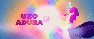 Size: 400x167 | Tagged: safe, official, screencap, character:queen novo, species:pony, species:seapony (g4), my little pony: the movie (2017), animated, gif, queen novo's orb, roll call, solo, uzo aduba
