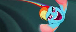 Size: 1595x670 | Tagged: safe, screencap, character:rainbow dash, species:pony, my little pony: the movie (2017), awesome