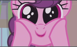 Size: 676x408 | Tagged: safe, screencap, character:sugar belle, species:pony, episode:hard to say anything, g4, my little pony: friendship is magic, cute, female, looking at you, solo, sugarbetes