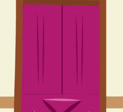 Size: 940x858 | Tagged: safe, screencap, character:pinkie pie, species:pony, episode:the one where pinkie pie knows, g4, my little pony: friendship is magic, animated, door, no sound, solo, sugarcube corner, webm