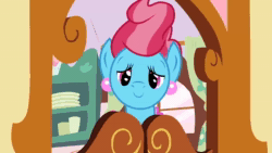 Size: 1280x720 | Tagged: safe, screencap, character:cup cake, character:pinkie pie, species:pony, episode:baby cakes, g4, my little pony: friendship is magic, animated, sound, webm