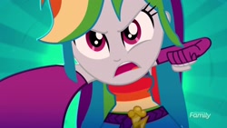 Size: 1920x1080 | Tagged: safe, screencap, character:rainbow dash, episode:raise this roof, eqg summertime shorts, g4, my little pony:equestria girls, clothing, dress, fall formal outfits, fingerless gloves, fist, gloves, out of context, solo