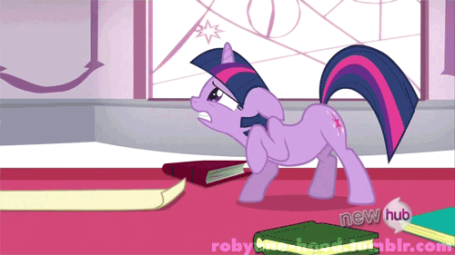 Size: 500x281 | Tagged: safe, screencap, character:twilight sparkle, episode:the crystal empire, g4, my little pony: friendship is magic, animated, invisible stallion, out of context, solo