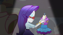 Size: 1280x720 | Tagged: safe, screencap, character:rarity, episode:life is a runway, equestria girls:rainbow rocks, g4, my little pony:equestria girls, solo