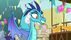Size: 1280x720 | Tagged: safe, screencap, character:princess ember, species:dragon, episode:triple threat, g4, my little pony: friendship is magic, solo