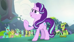 Size: 1920x1080 | Tagged: safe, screencap, character:starlight glimmer, species:changeling, species:reformed changeling, episode:to change a changeling, g4, my little pony: friendship is magic, cornicle