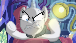 Size: 1320x740 | Tagged: safe, screencap, character:rarity, species:pony, species:unicorn, episode:it isn't the mane thing about you, g4, my little pony: friendship is magic, backlighting, discovery family logo, faec, female, lamp, mare, marshmelodrama, raribald, solo, twilight's castle