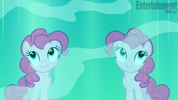 Size: 612x344 | Tagged: safe, screencap, character:pinkie pie, species:earth pony, species:pony, episode:too many pinkie pies, g4, my little pony: friendship is magic, clone, cute, female, grin, looking up, mare, preview, smiling, video