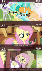 Size: 854x1440 | Tagged: safe, screencap, character:fluttershy, species:breezies, episode:hurricane fluttershy, episode:it ain't easy being breezies, g4, my little pony: friendship is magic, cinemare sins