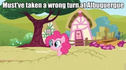 Size: 960x536 | Tagged: safe, screencap, character:pinkie pie, episode:too many pinkie pies, g4, my little pony: friendship is magic, bugs bunny, image macro