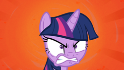 Size: 1920x1080 | Tagged: safe, screencap, character:twilight sparkle, character:twilight sparkle (alicorn), species:alicorn, species:pony, episode:once upon a zeppelin, g4, my little pony: friendship is magic, angry, female, mare, solo, twilight is not amused, unamused