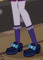 Size: 150x211 | Tagged: safe, screencap, character:fleur-de-lis, equestria girls:friendship games, g4, my little pony:equestria girls, clothing, cropped, legs, pictures of legs, shoes, socks