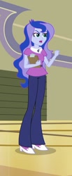 Size: 279x677 | Tagged: safe, screencap, character:princess luna, character:vice principal luna, episode:a banner day, equestria girls:friendship games, g4, my little pony:equestria girls, clipboard, cropped, female, solo, vice principal luna