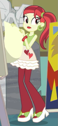 Size: 321x694 | Tagged: safe, screencap, episode:queen of clubs, g4, my little pony:equestria girls, background human, cropped, rose heart, solo