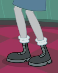 Size: 270x339 | Tagged: safe, screencap, character:maud pie, episode:school of rock, g4, my little pony:equestria girls, clothing, cropped, legs, pictures of legs, shoes