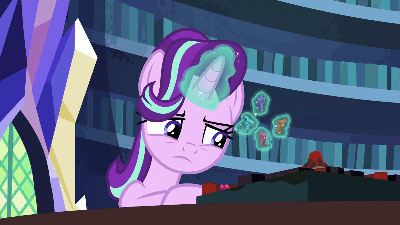 Size: 1280x720 | Tagged: safe, screencap, character:starlight glimmer, episode:uncommon bond, g4, my little pony: friendship is magic, animated, board game, dragon pit, gif, loop