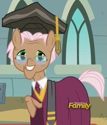 Size: 853x993 | Tagged: safe, screencap, episode:rock solid friendship, g4, my little pony: friendship is magic, cropped, discovery family logo, rusty tenure, solo