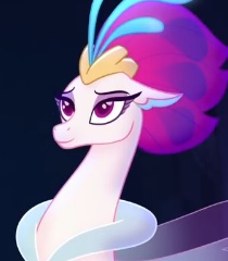 Size: 210x240 | Tagged: safe, screencap, character:queen novo, species:seapony (g4), my little pony: the movie (2017), bust, cropped, cute, novobetes, one small thing, picture for breezies, portrait, smiling, solo