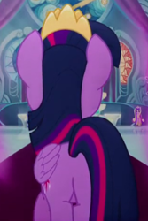 Size: 313x468 | Tagged: safe, screencap, character:princess cadance, character:twilight sparkle, character:twilight sparkle (alicorn), species:alicorn, species:pony, my little pony: the movie (2017), cropped, plot, twibutt