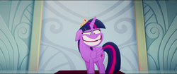 Size: 1920x808 | Tagged: safe, screencap, character:twilight sparkle, character:twilight sparkle (alicorn), species:alicorn, species:pony, my little pony: the movie (2017), creepy, faec, great moments in animation, majestic as fuck, weird