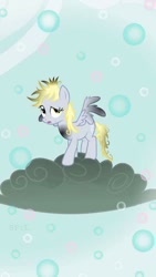Size: 540x960 | Tagged: safe, screencap, character:derpy hooves, solo, stormcloud