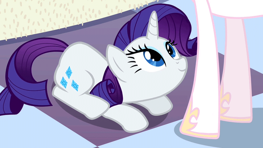 Size: 853x480 | Tagged: safe, screencap, character:princess celestia, character:rarity, species:alicorn, species:pony, species:unicorn, episode:sweet and elite, g4, my little pony: friendship is magic, animated, female, gif, grovelling, hoof kissing, kissing, loop, mare, princess