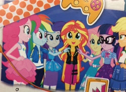 Size: 2799x2048 | Tagged: safe, official, screencap, character:applejack, character:fluttershy, character:pinkie pie, character:rainbow dash, character:rarity, character:sunset shimmer, character:twilight sparkle, character:twilight sparkle (scitwi), species:eqg human, episode:my past is not today, g4, my little pony:equestria girls, geode of shielding, geode of telekinesis, officially edited screencap