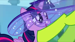 Size: 2560x1440 | Tagged: safe, screencap, character:thorax, character:twilight sparkle, character:twilight sparkle (alicorn), species:alicorn, species:changeling, species:pony, species:reformed changeling, season 8, great moments in animation, happy, hooves, i watch it for the plot, intro, out of context, solo focus
