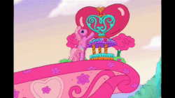 Size: 1280x720 | Tagged: safe, screencap, character:pinkie pie, character:pinkie pie (g3), character:spike, character:spike (g3), character:zipzee, species:breezies, species:dragon, species:pony, episode:the princess promenade, g3, animated, sound, webm