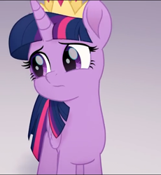 Size: 496x540 | Tagged: safe, screencap, character:twilight sparkle, character:twilight sparkle (alicorn), species:alicorn, species:pony, my little pony: the movie (2017), cropped, crown, cute, female, jewelry, regalia, sadorable, solo, twiabetes