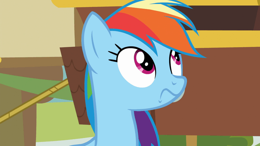 Size: 902x508 | Tagged: safe, screencap, character:rainbow dash, episode:grannies gone wild, g4, my little pony: friendship is magic, animated, faec, frustrated, gif, hair pulling, rainbow dash is best facemaker, rainbowsnap, solo
