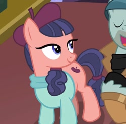 Size: 1201x1183 | Tagged: safe, screencap, character:raspberry beret, episode:horse play, g4, my little pony: friendship is magic, cropped, female