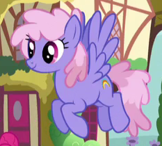 Size: 233x210 | Tagged: safe, screencap, character:rainbowshine, species:pegasus, species:pony, episode:the one where pinkie pie knows, g4, my little pony: friendship is magic, background pony, cropped, female, flying, mare, solo